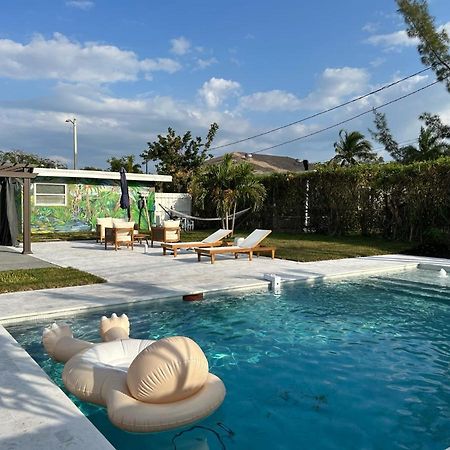 Jungle Cottage With Luxury Pool, Hot Tub And More! Lake Worth Beach Kültér fotó